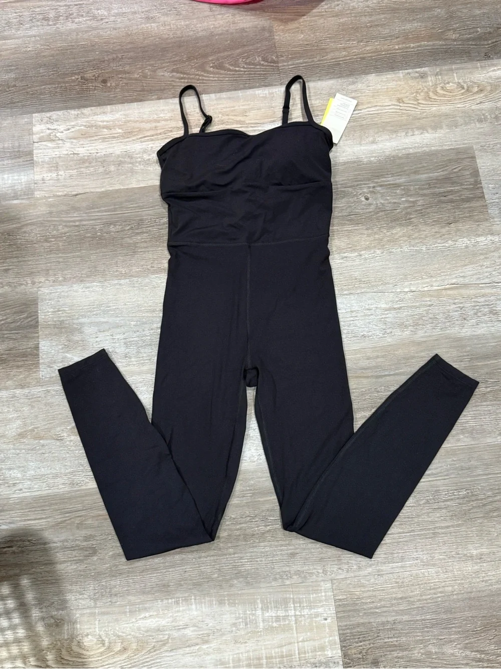 all in motion Black Sleeveless One-Piece Jumpsuit